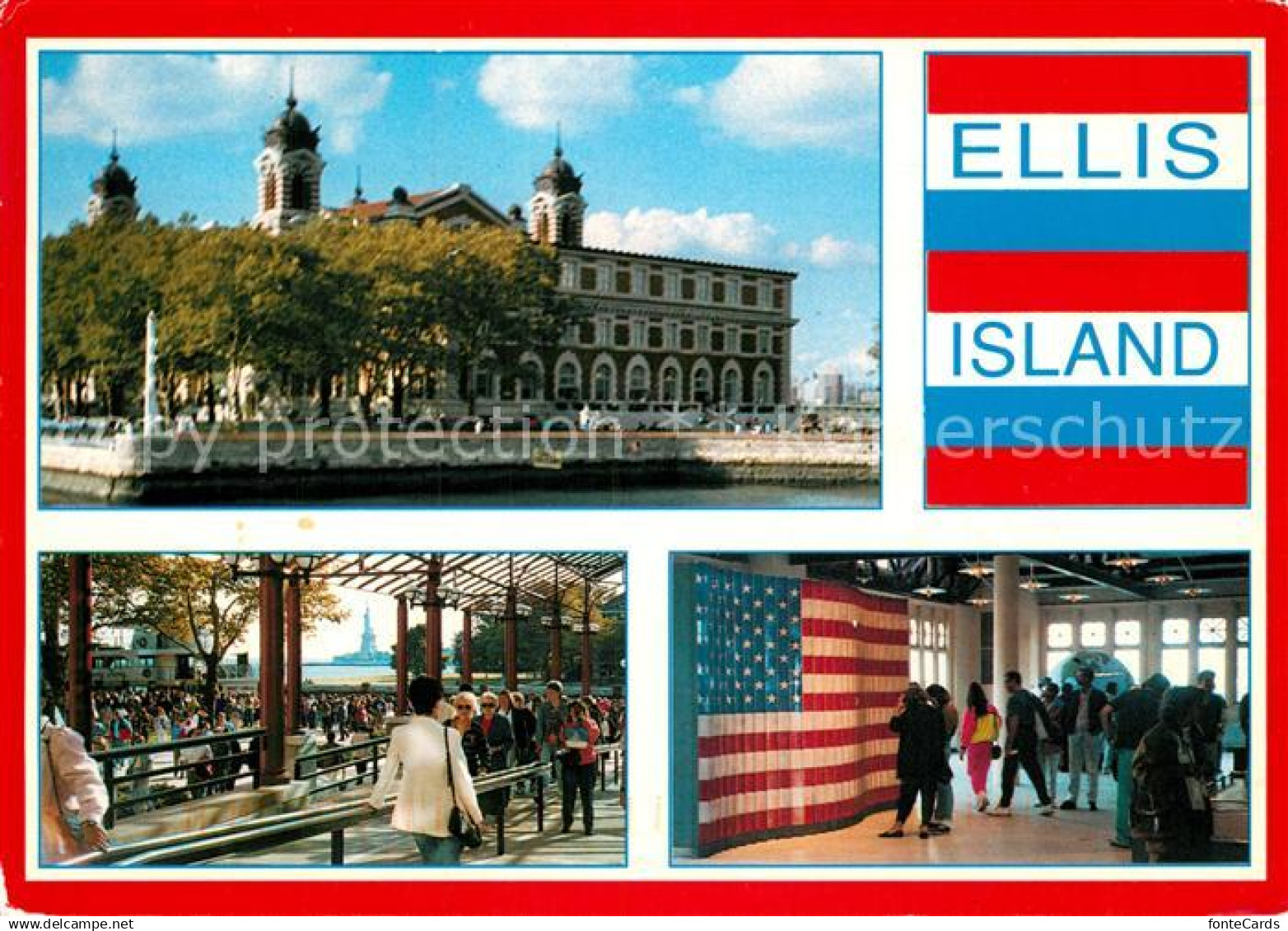 72926915 Ellis Island New York Main Entrance Peopling of America Exhibit