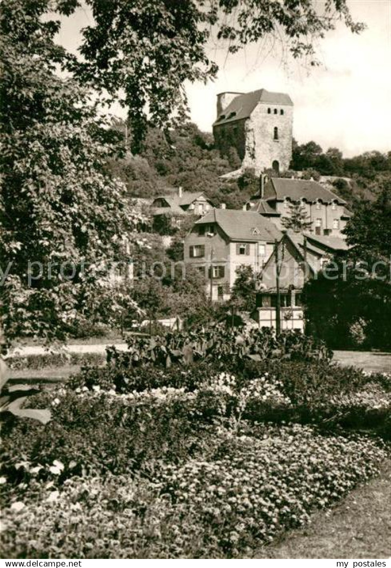 72927078 Frankenhausen Bad Blick zum Hausmannsturm Frankenhausen Bad