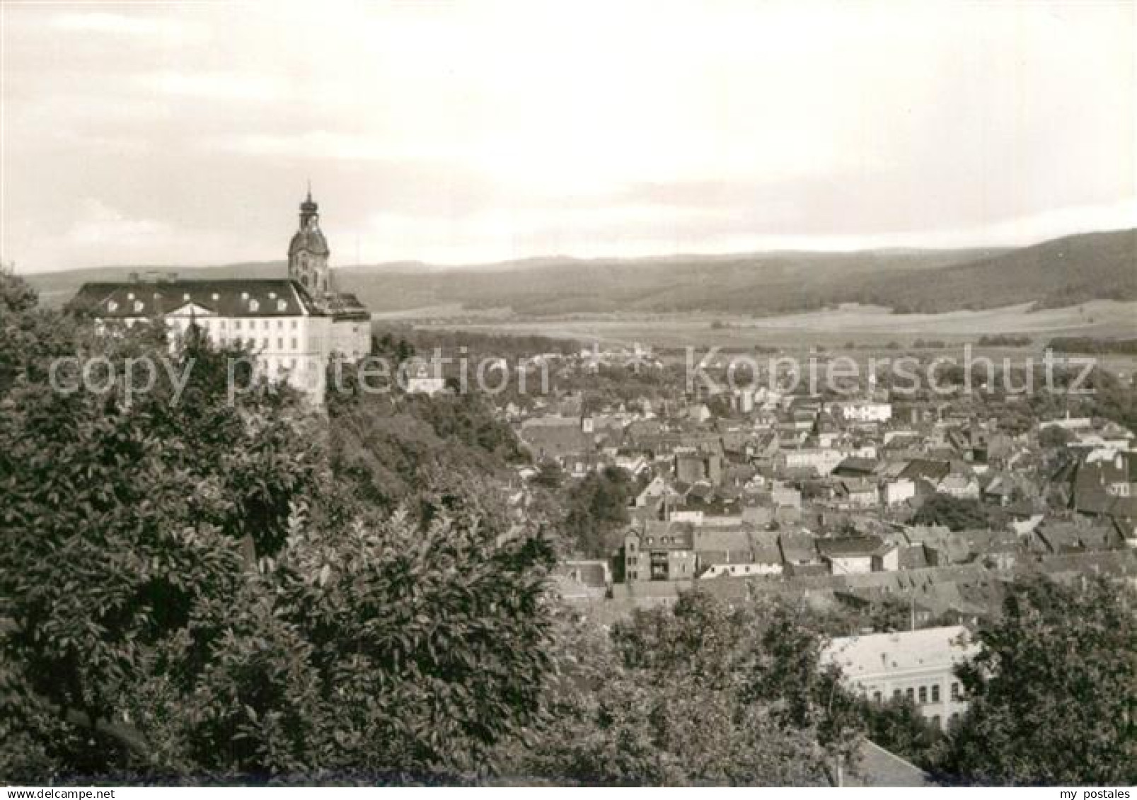 72927602 Rudolstadt Blick vom Hain Rudolstadt