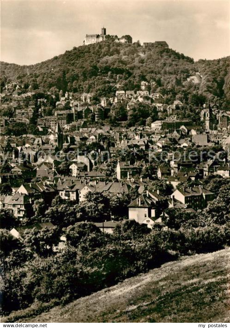 72929223 Eisenach Thueringen Panorama mit Wartburg Eisenach