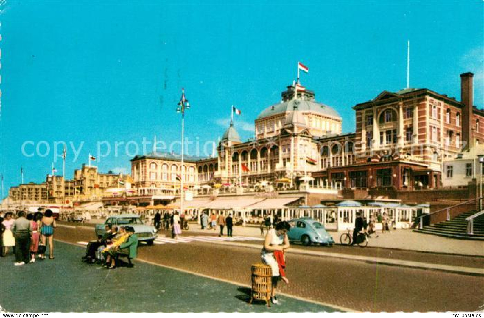 72934133 Scheveningen Boulevard met Kurhaus Scheveningen