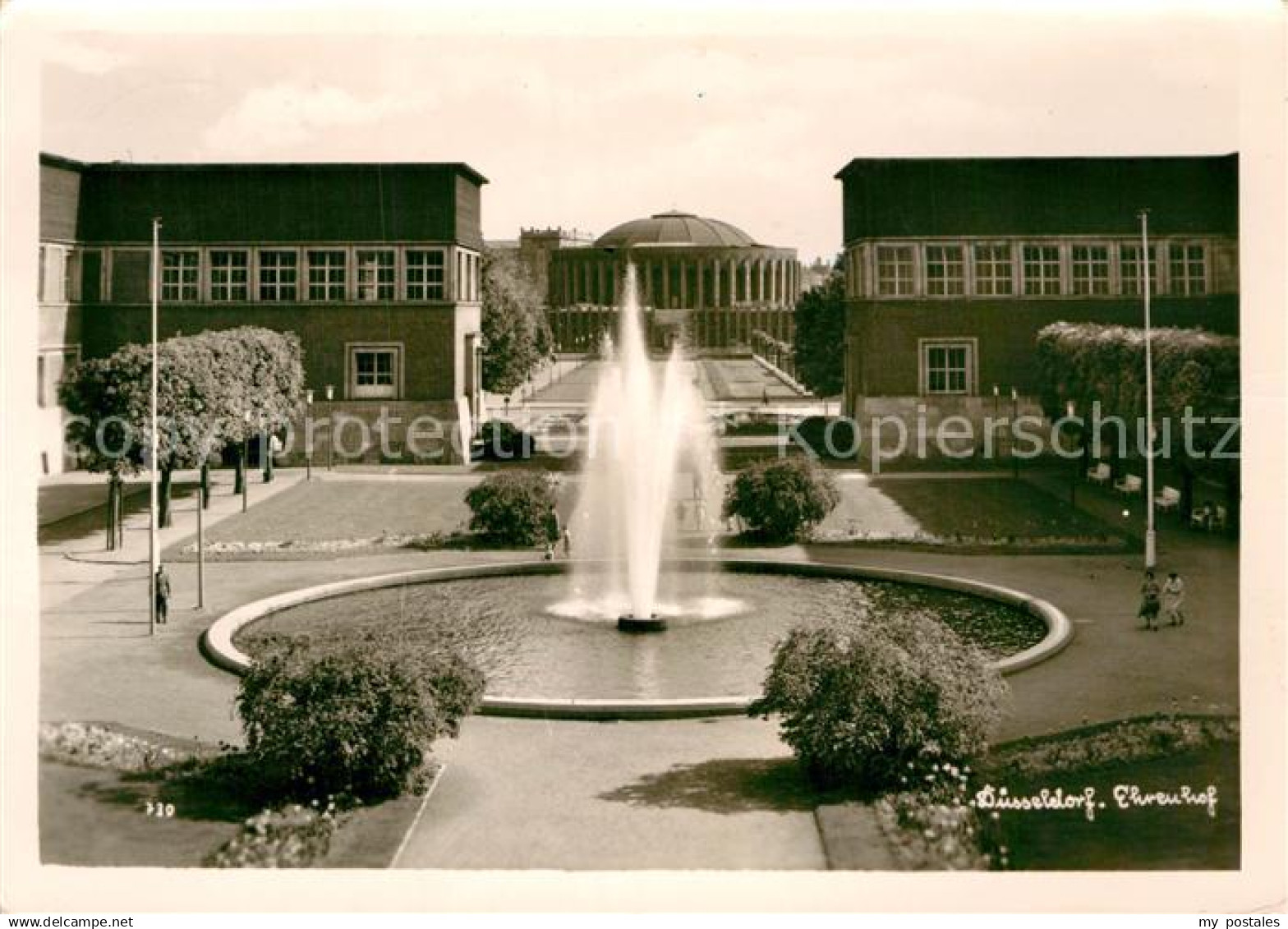 72941858 Duesseldorf Ehrenhof Springbrunnen Duesseldorf