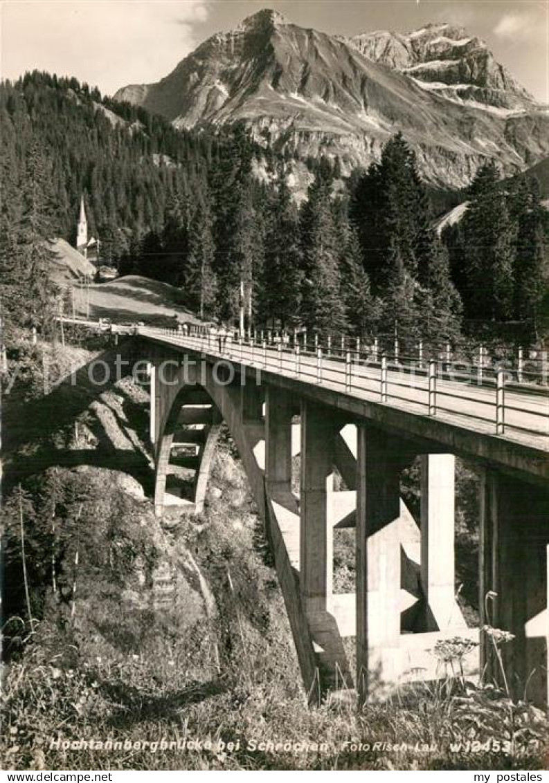 72945645 Schroecken Vorarlberg Hochtannbergbruecke Alpen Schroecken Vorarlberg