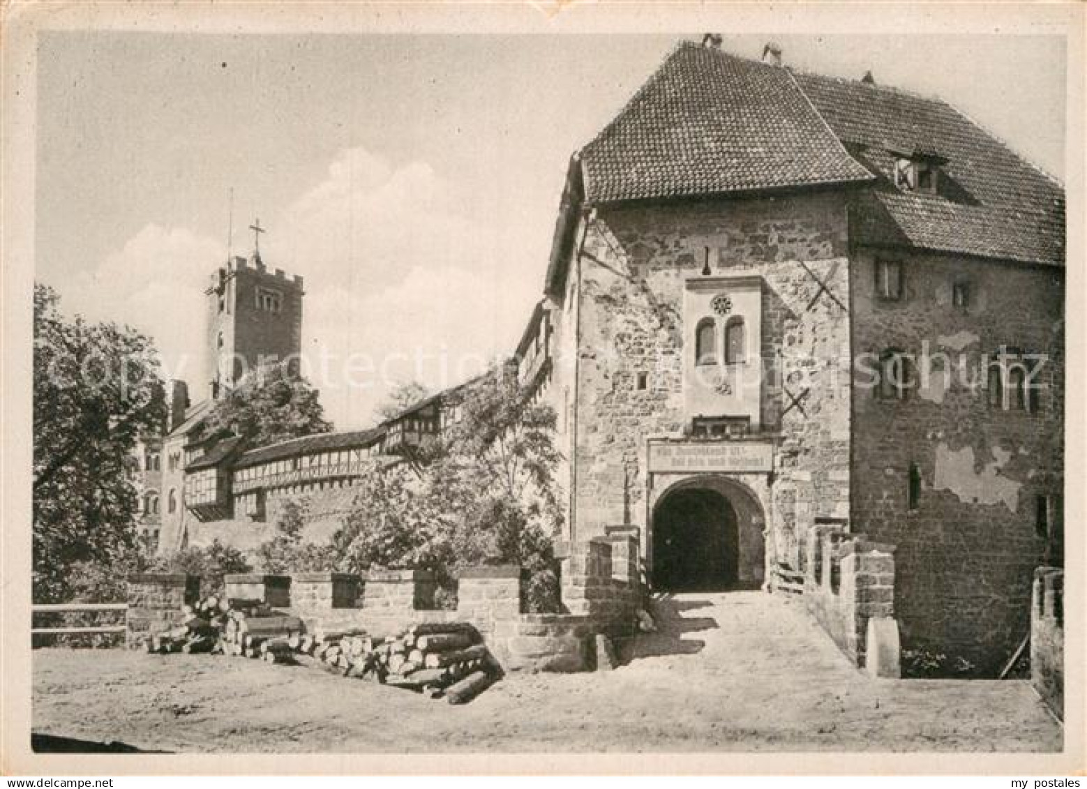 72947959 Wartburg Eisenach Burg Eingang Eisenach