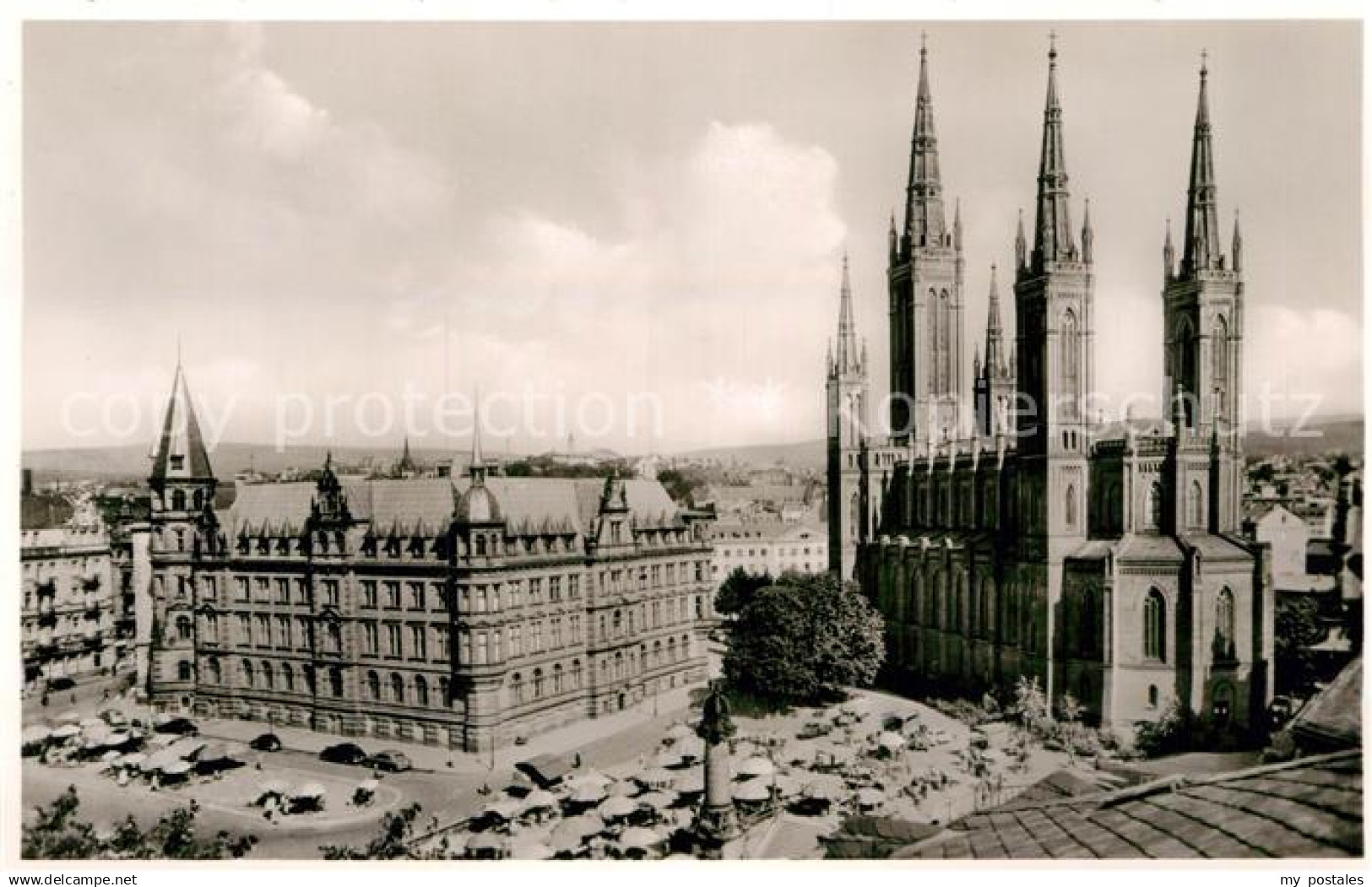 72962012 Wiesbaden Marktplatz Marktkirche  Wiesbaden