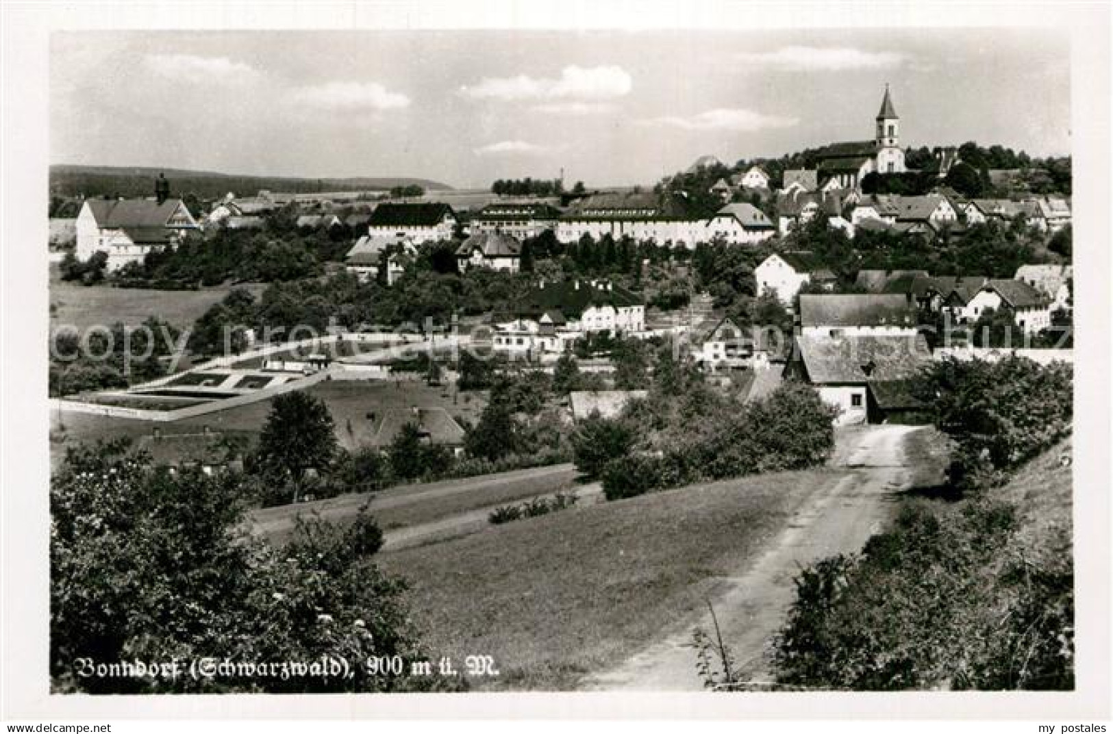 72962943 Bonndorf Schwarzwald Gesamtansicht Bonndorf