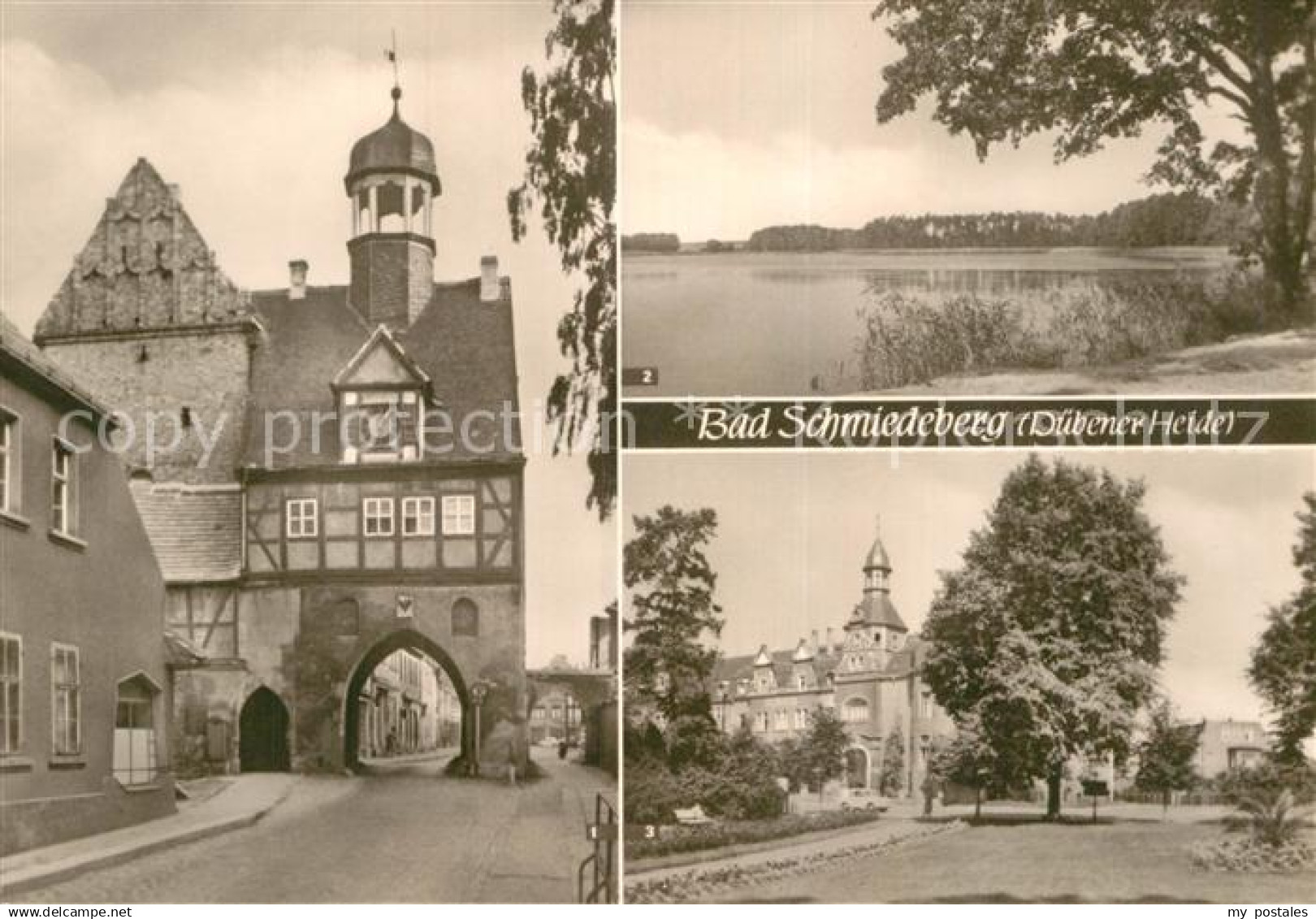 72964439 Bad Schmiedeberg Au-Tor Grosser Lausiger Teich Kurhaus Bad Schmiedeberg