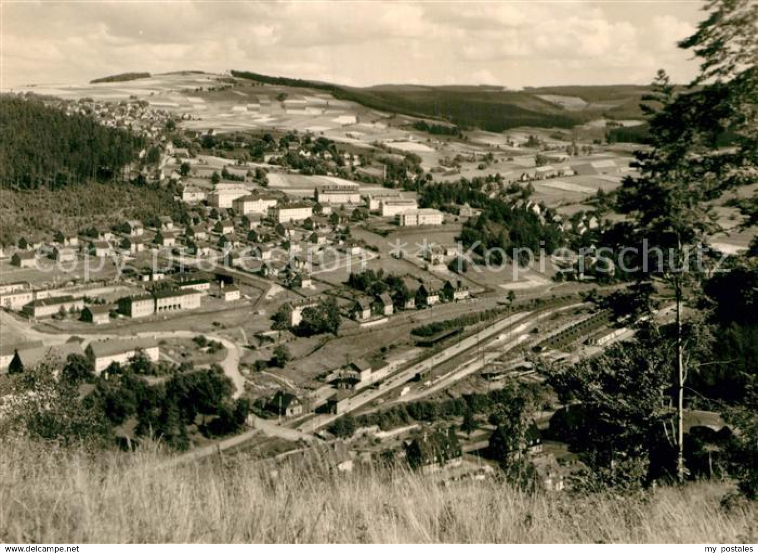 72964498 Breitenbrunn Erzgebirge Panorama Breitenbrunn Erzgebirge