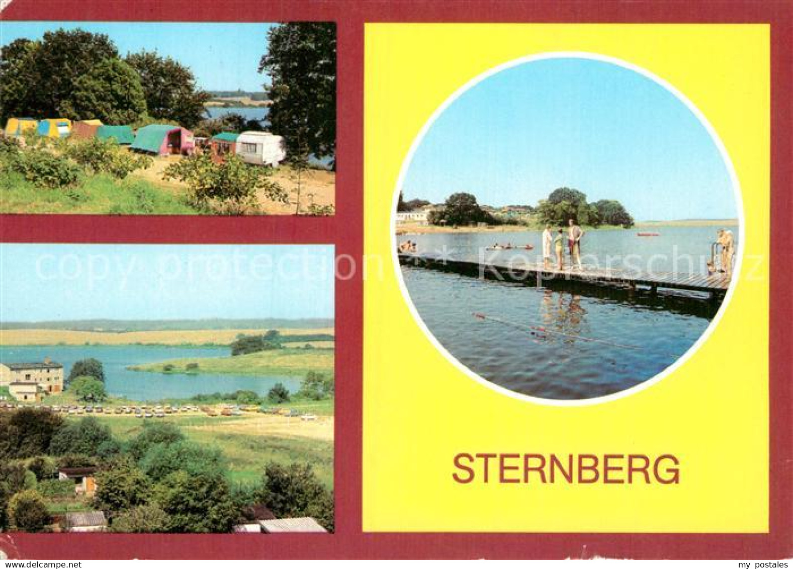 72971471 Sternberg Mecklenburg Zeltplatz Luckower See Badestrand Sternberg Meckl