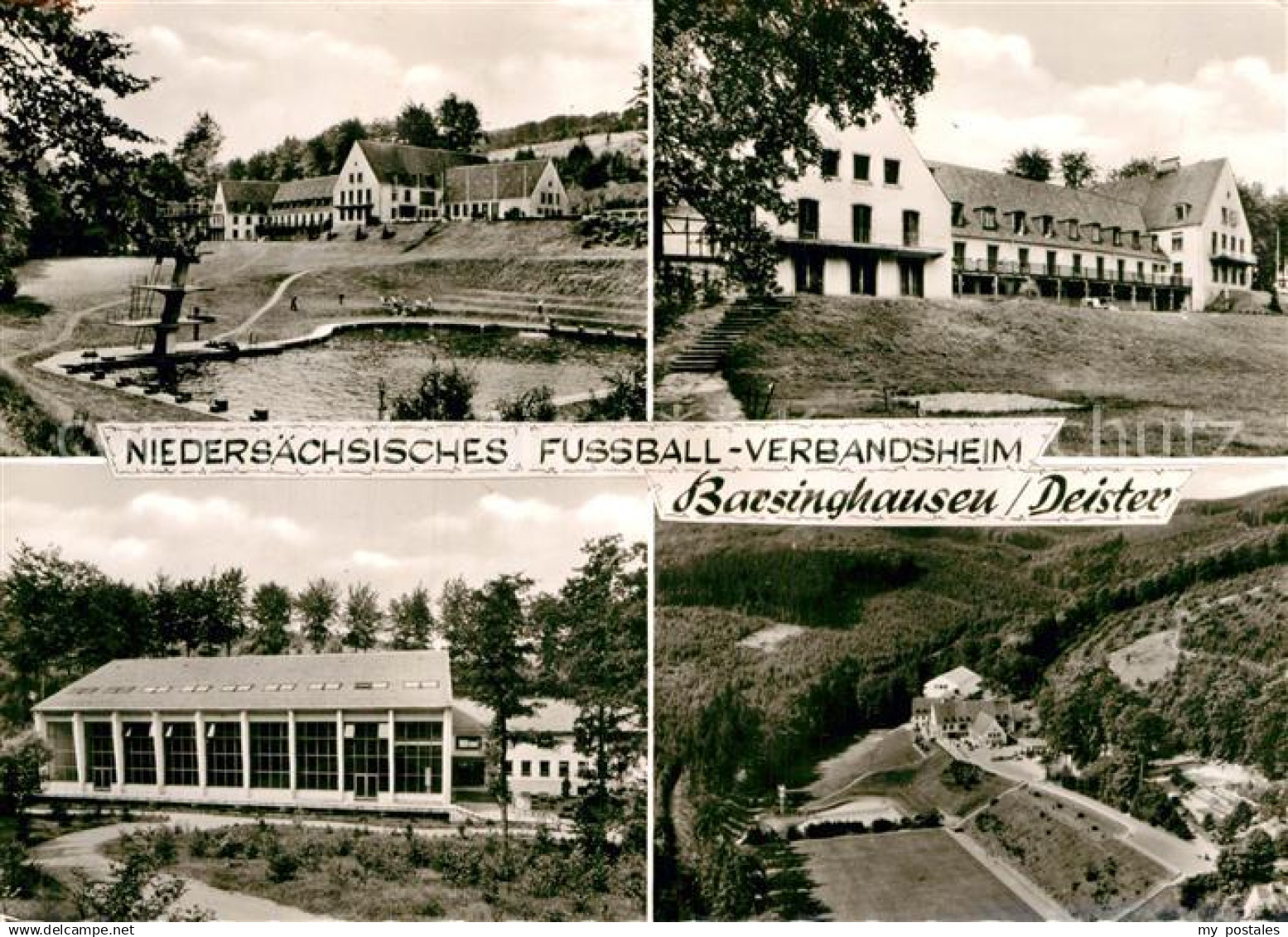 72977116 Barsinghausen Niedersaechsisches Fussball Verbandsheim Freibad