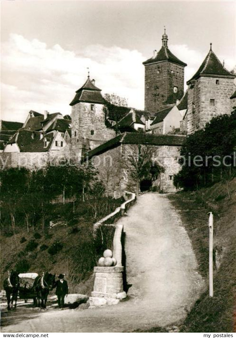 72984122 Rothenburg Tauber Kobolzellertor Rothenburg Tauber