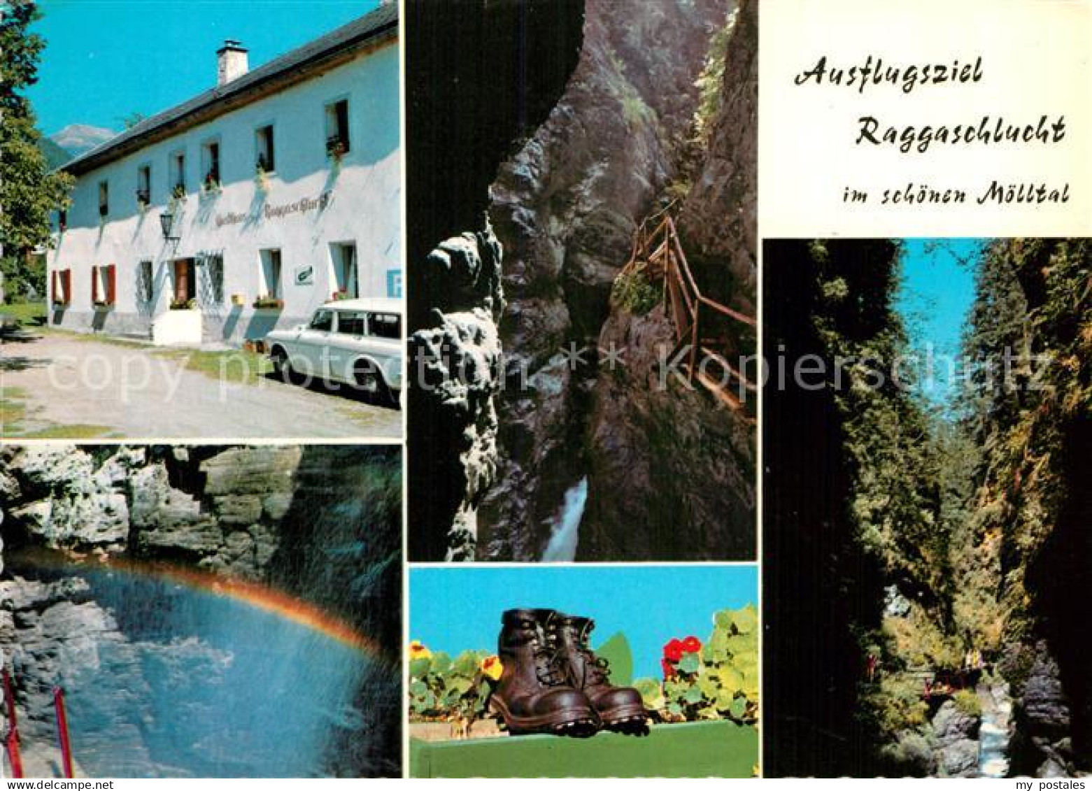 72984605 Obervellach Kaernten Raggaschlucht Wasserfall  Obervellach Kaernten