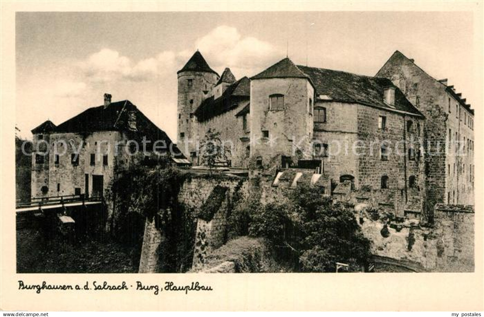 72985096 Burghausen Salzach Burg Hauptbau Burghausen Salzach