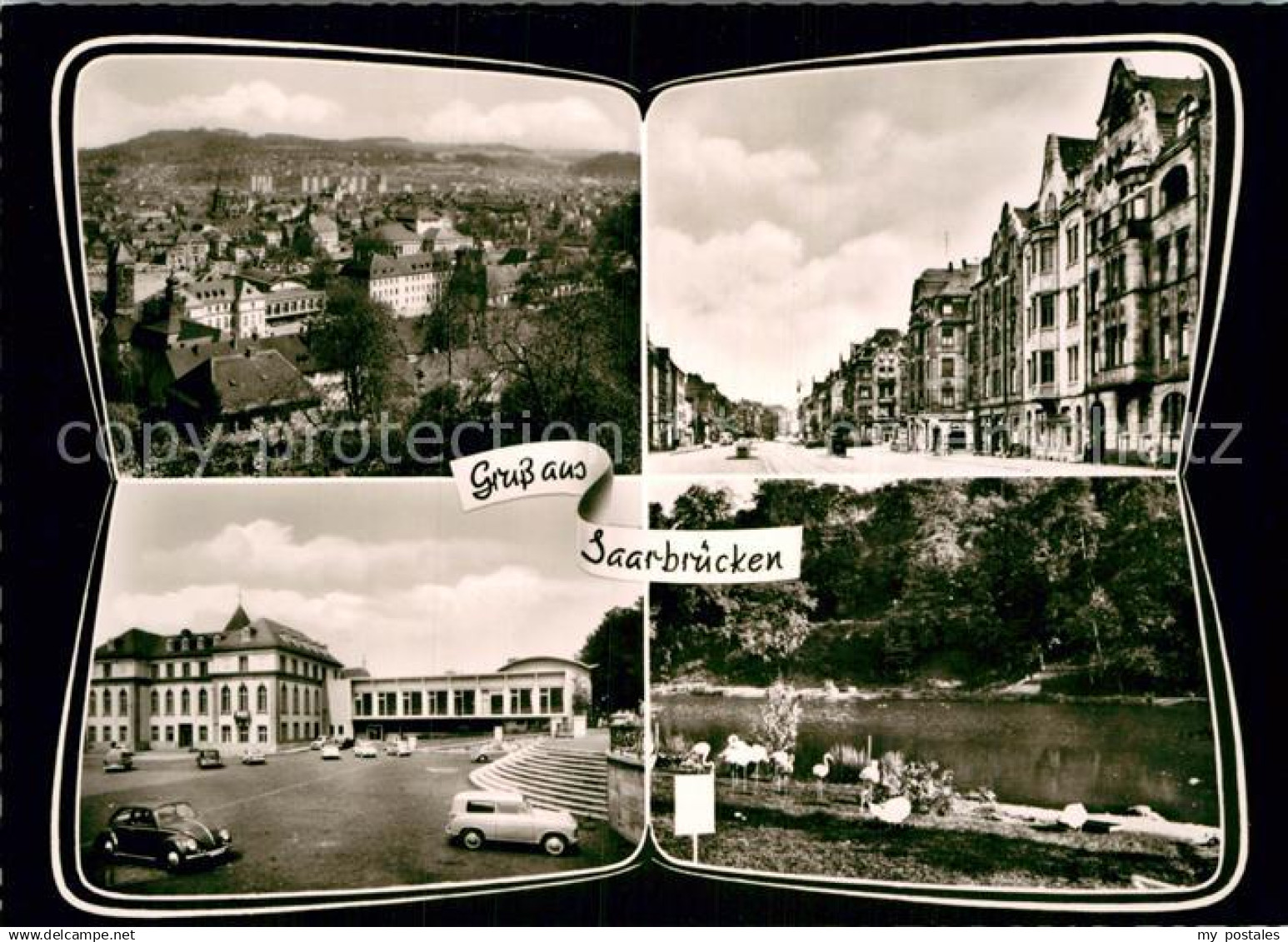 72986510 Saarbruecken Panorama Teilansichten Saarbruecken