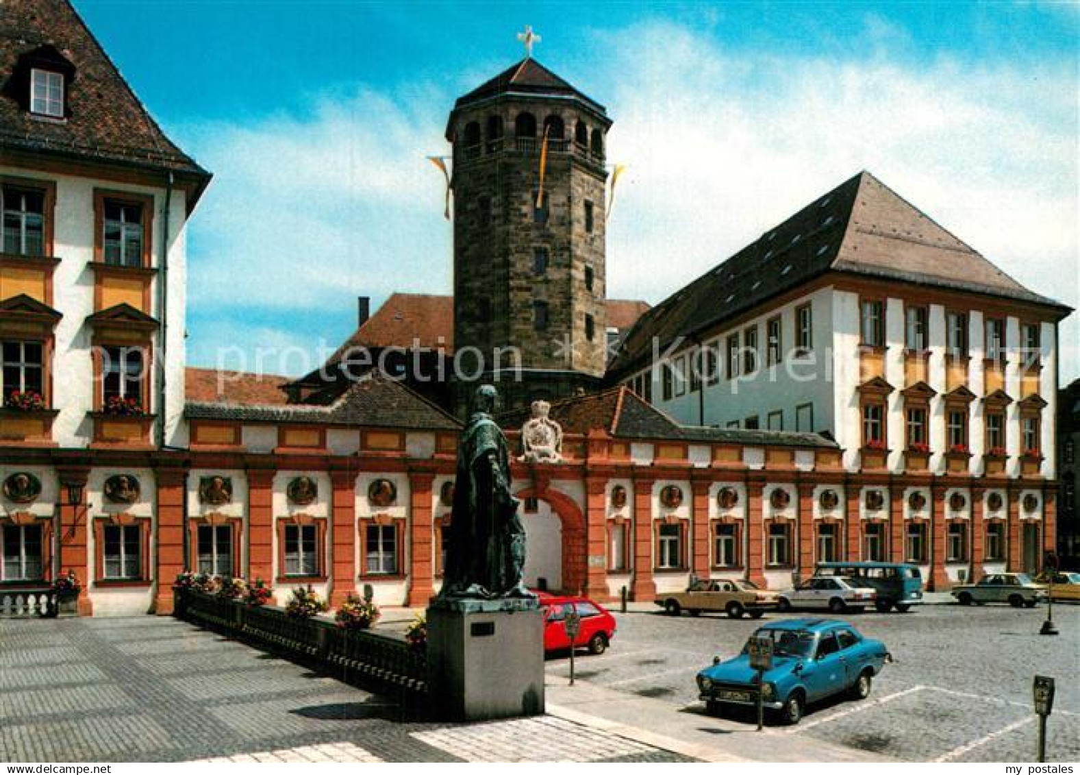 72986581 Bayreuth Schloss Maximiliandenkmal Bayreuth