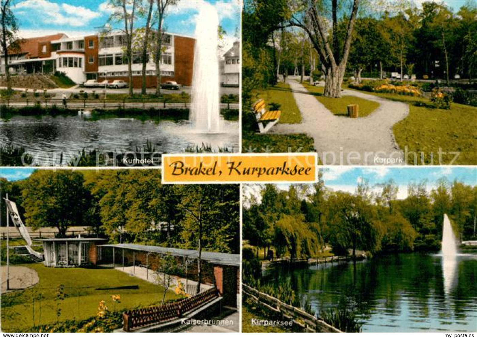 72991492 Brakel Westfalen Kurparksee Kurhotel  Brakel