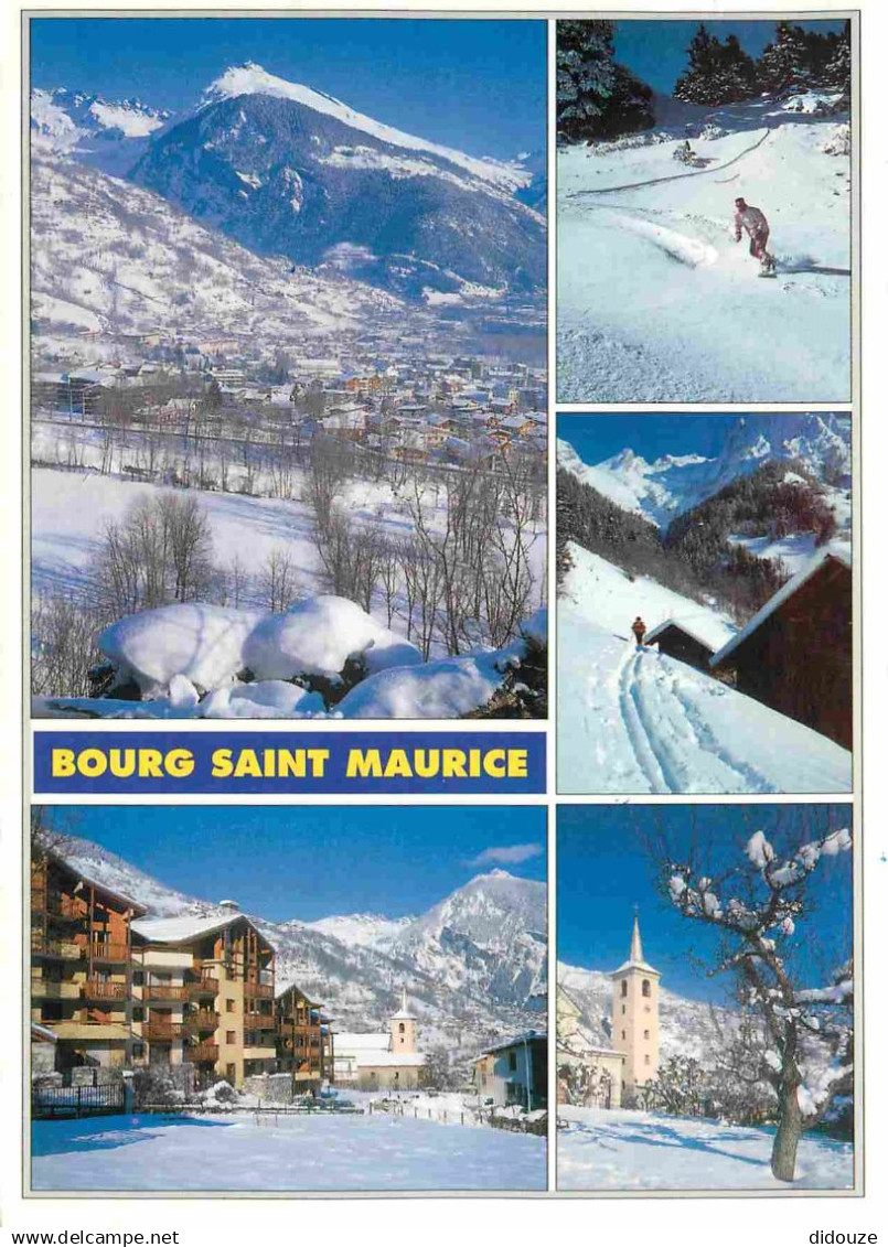 73 - Bourg Saint Maurice - Multivues - Hiver - Neige - CPM - Voir Scans Recto-Verso