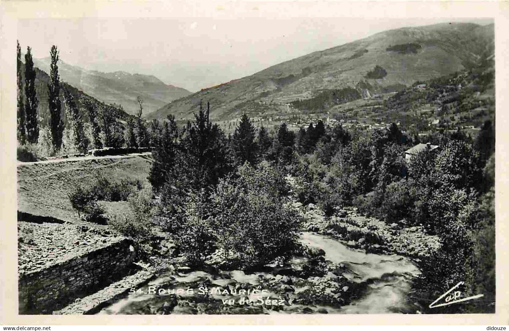 73 - Bourg Saint Maurice - Vu de Séez - CPSM format CPA - Voir Scans Recto-Verso