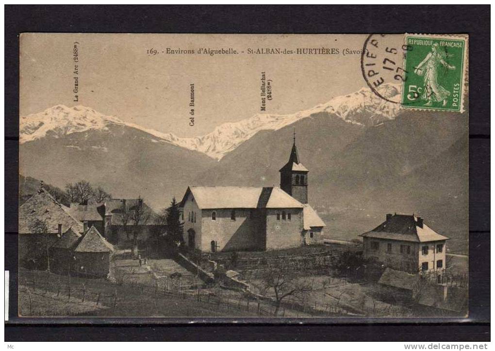 73 - Environs d'Aiguebelle - St-Alban-des-Hurtières (savoie)