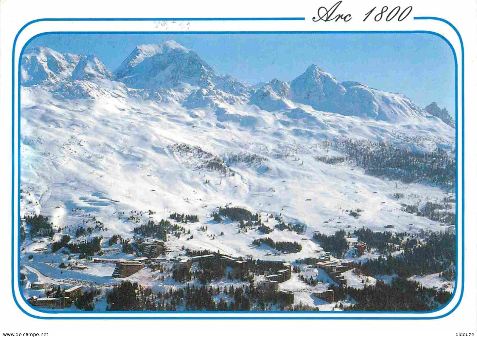 73 - Les Arcs - Les Arcs 1800 - Vue générale - le Mont-Pourri - CPM - Voir Scans Recto-Verso