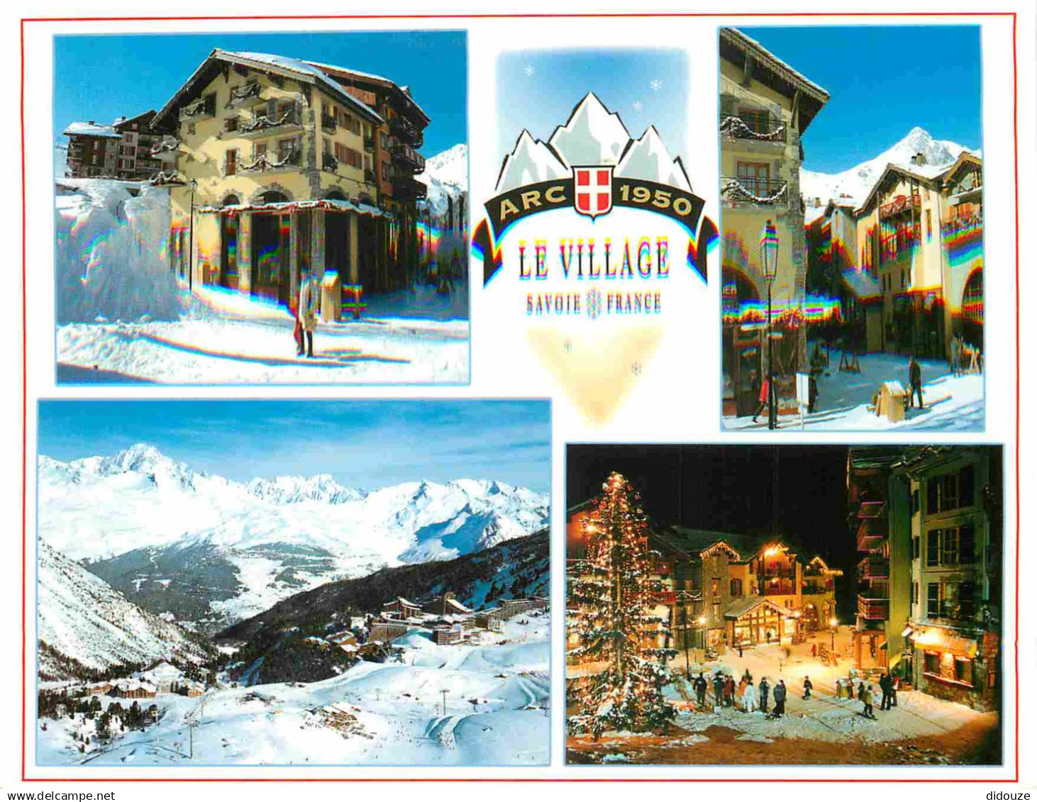 73 - Les Arcs - Les Arcs 1950 - Multivues - Décorations de Noel - CPM - Voir Scans Recto-Verso