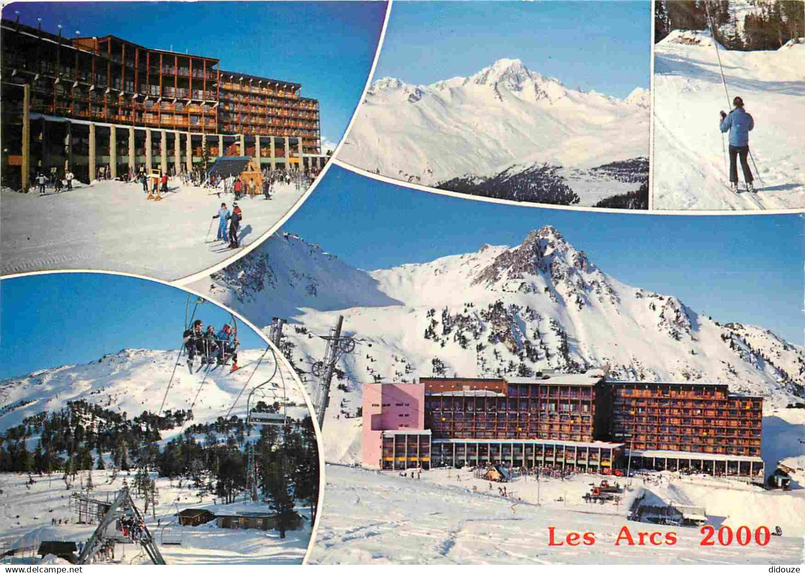 73 - Les Arcs - Les Arcs 2000 - Multivues - CPM - Voir Scans Recto-Verso