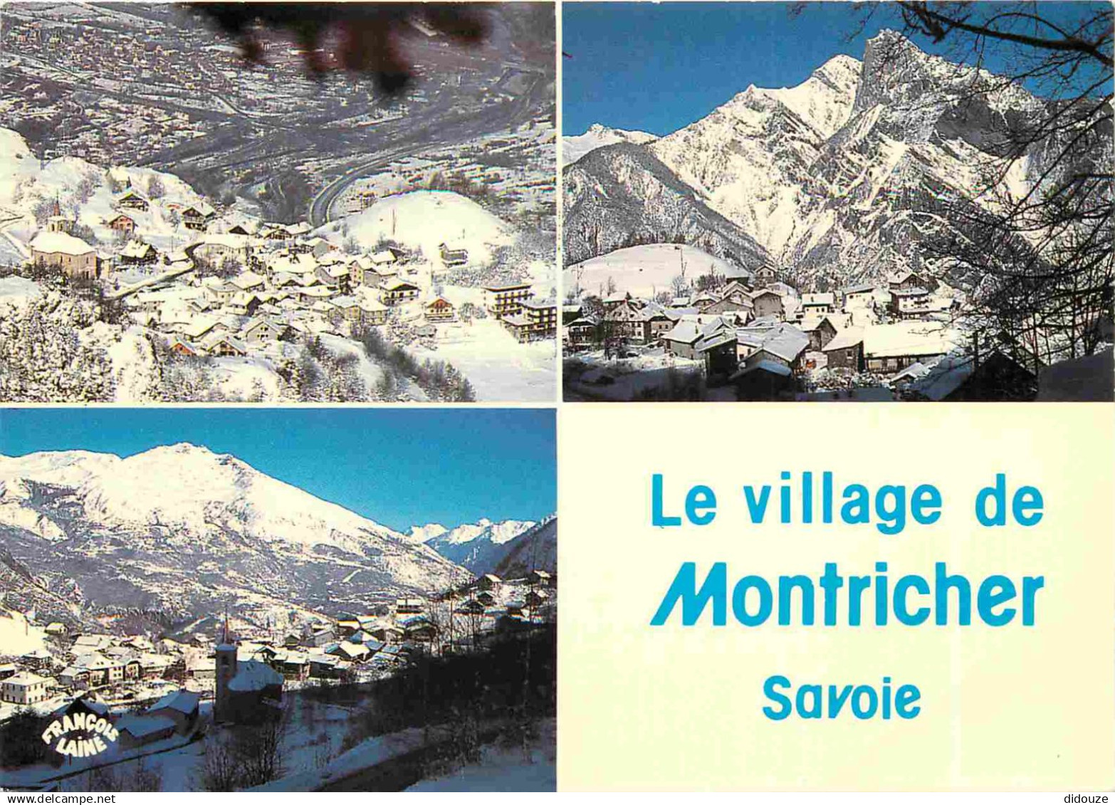 73 - Montricher - Le Village - Multivues - CPM - Etat froissures visibles - Voir Scans Recto-Verso