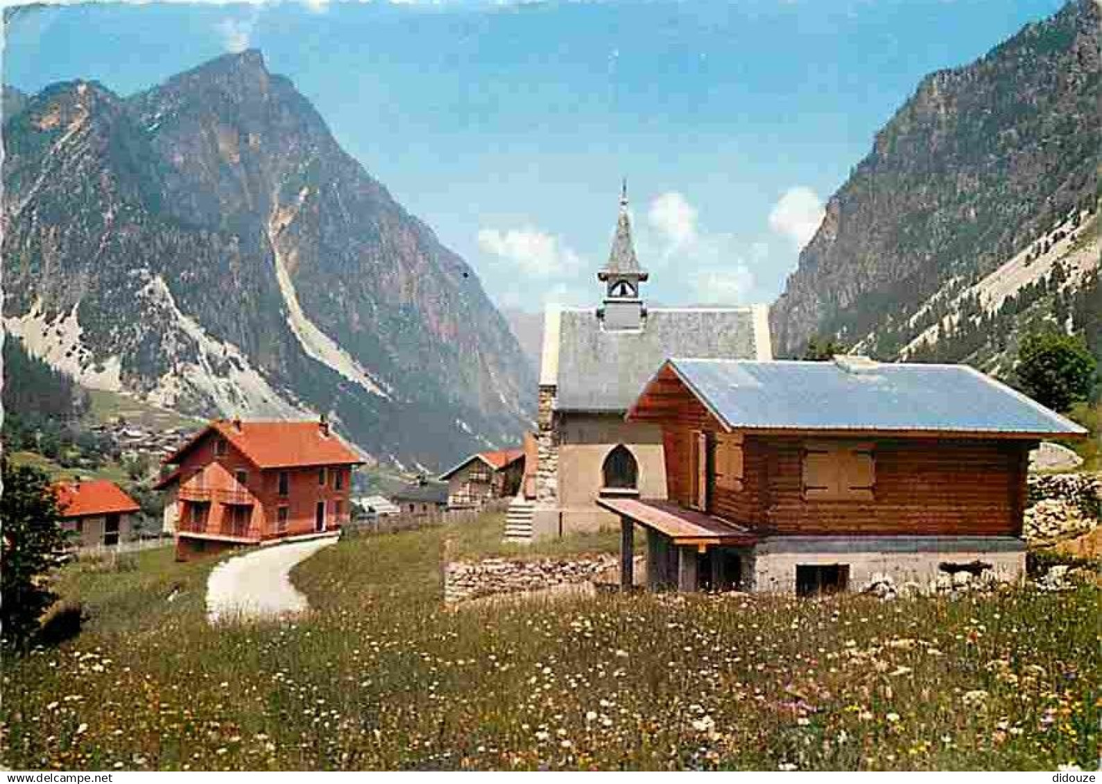 73 - Pralognan La Vanoise - La Chapelle des Granges et la Pointe de Villeneuve - CPM - Voir Scans Recto-Verso