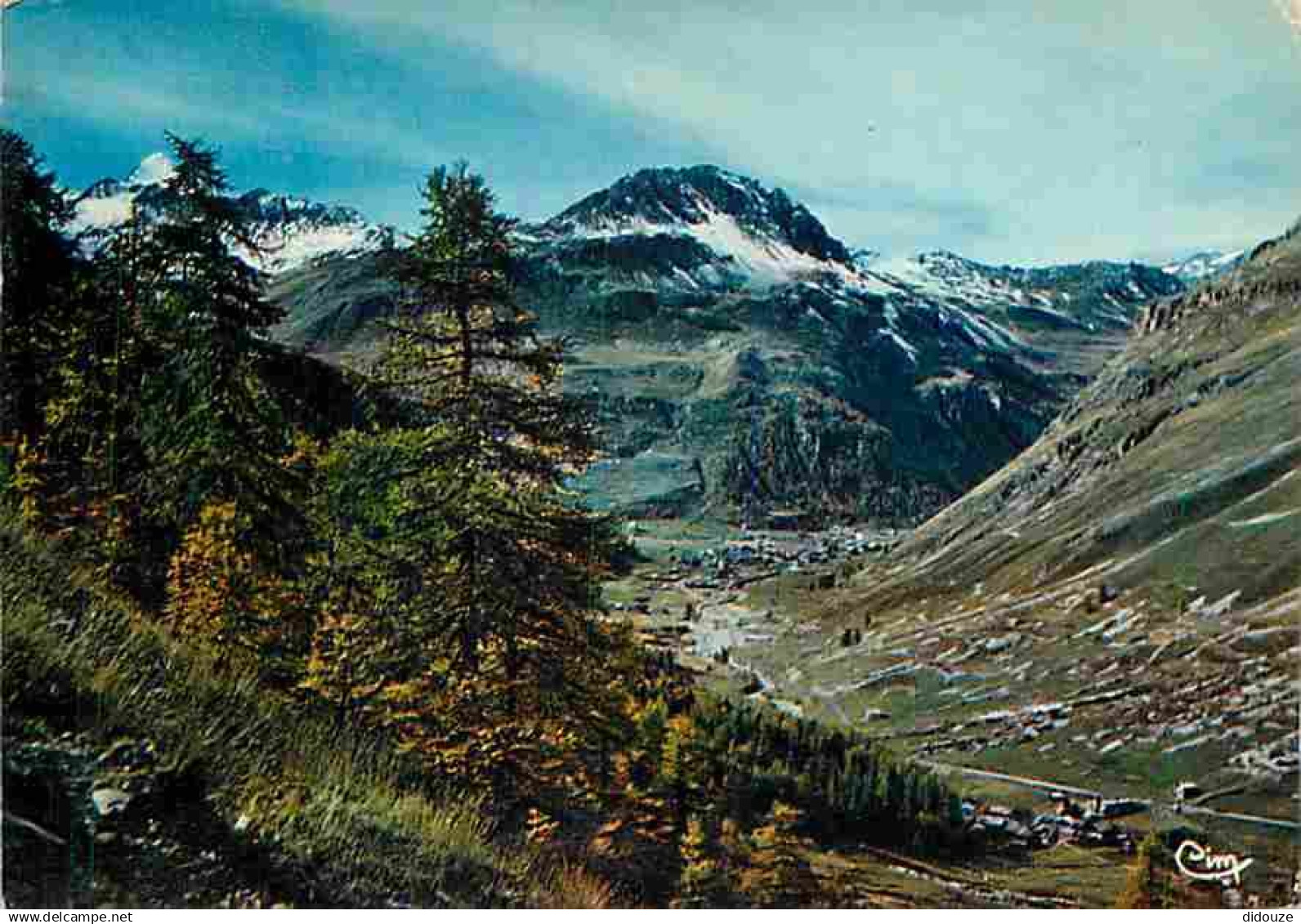 73 - Val d'Isère - En descendant du Col de l'Iseran - Vue sur Val d'Isère - CPM - Voir Scans Recto-Verso