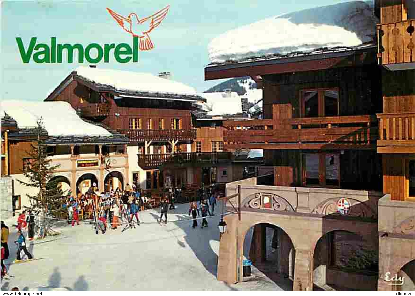 73 - Valmorel - La Rue Marchande de Valmorel - CPM - Voir Scans Recto-Verso