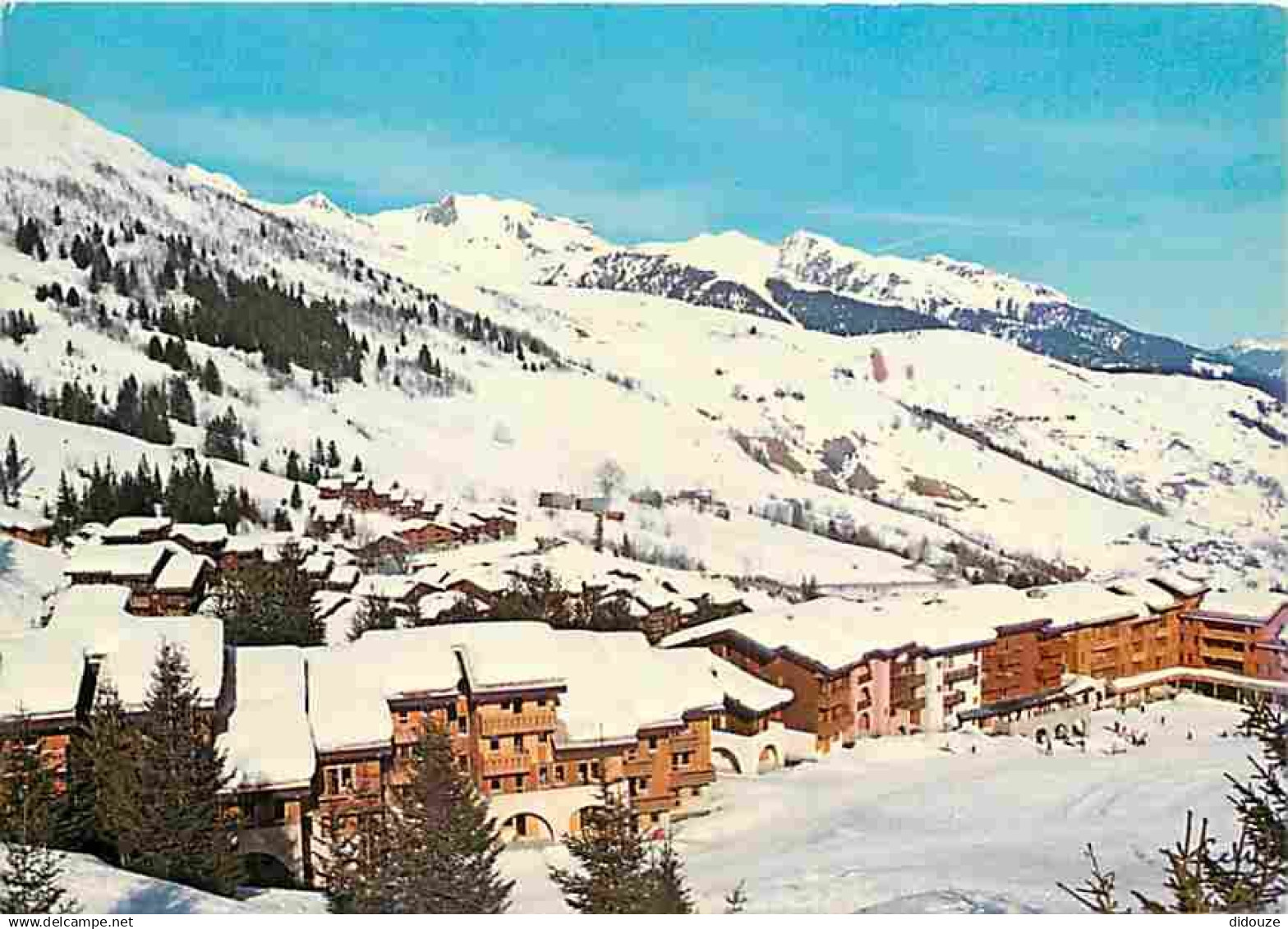 73 - Valmorel - Le hameau de la Thuile et le Creve Coeur  - CPM - Voir Scans Recto-Verso