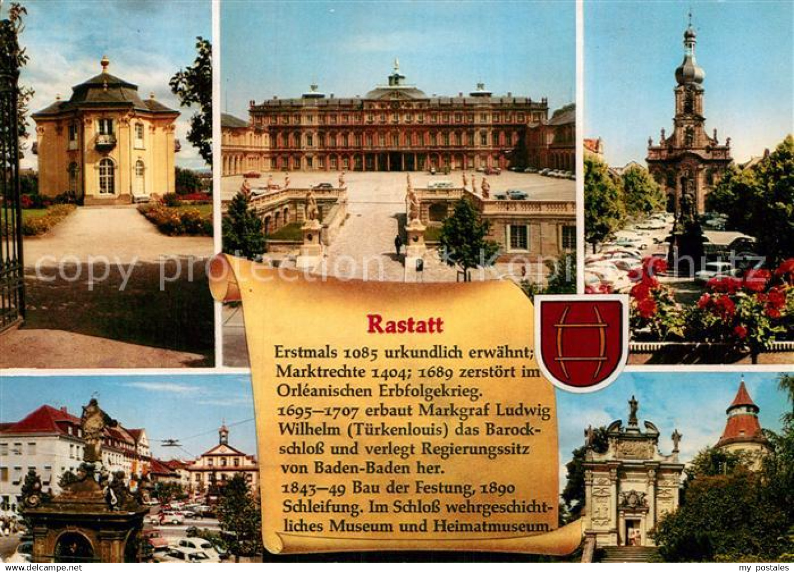 73013529 Rastatt Barockschloss  Rastatt