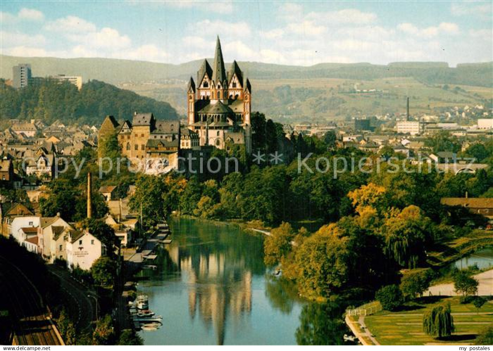 73017652 Limburg Lahn Dom Panorama Limburg Lahn