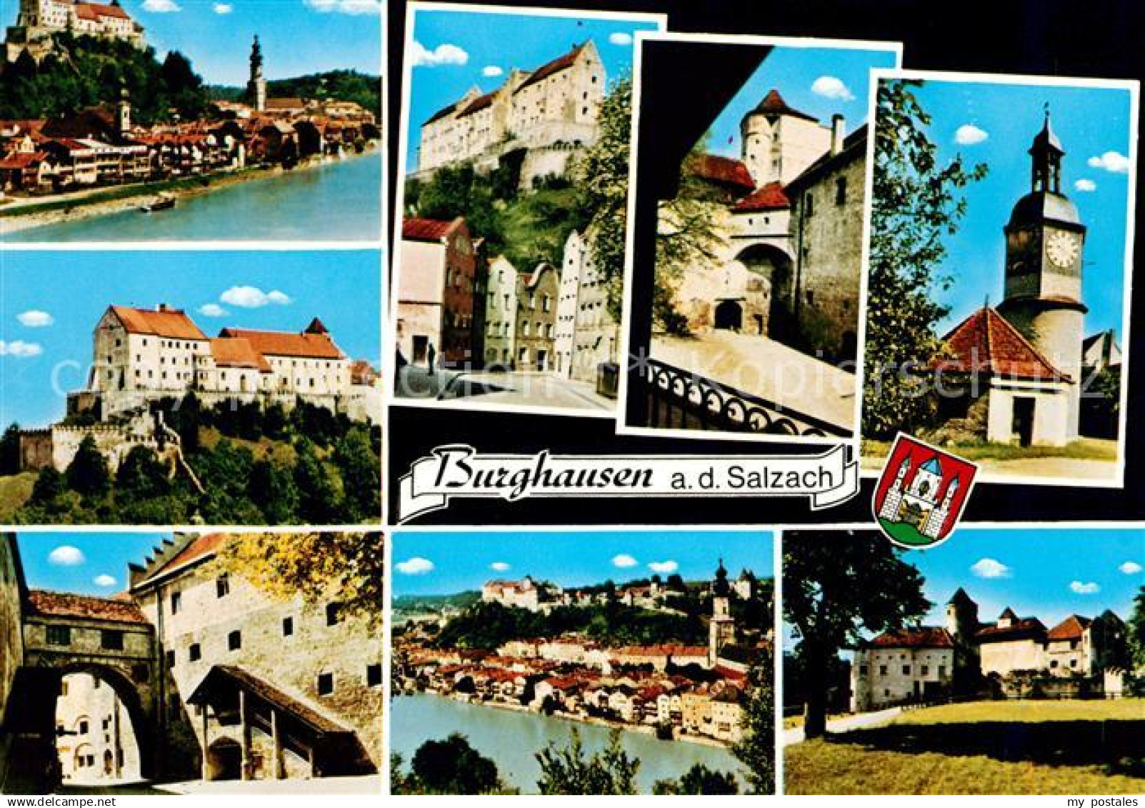 73018985 Burghausen Salzach Teilansichten Burg Kirche Burghausen Salzach