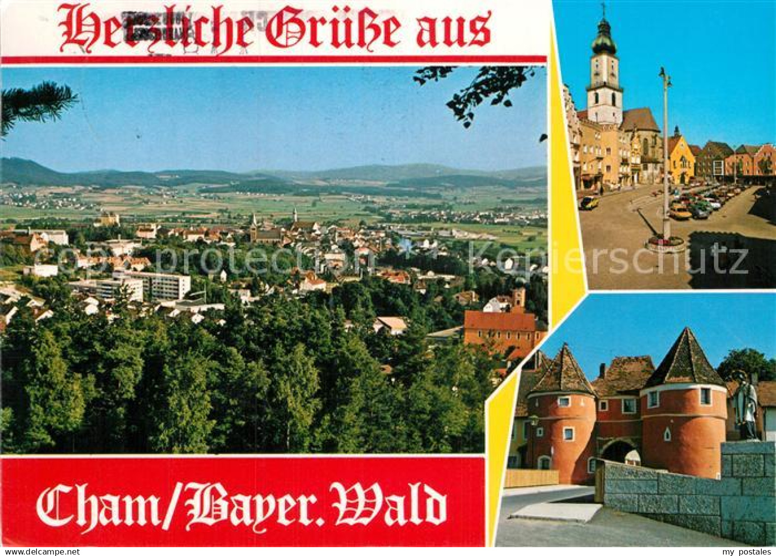 73020255 Cham Oberpfalz Tor  Cham Oberpfalz