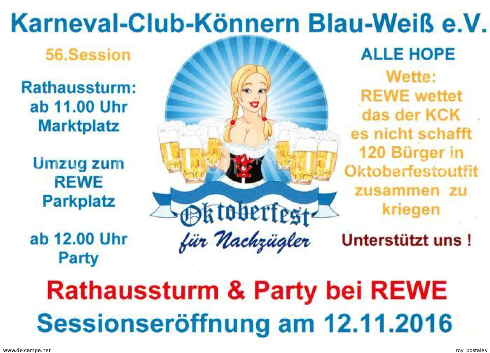 73023924 Koennern Karneval Club Blau Weiss