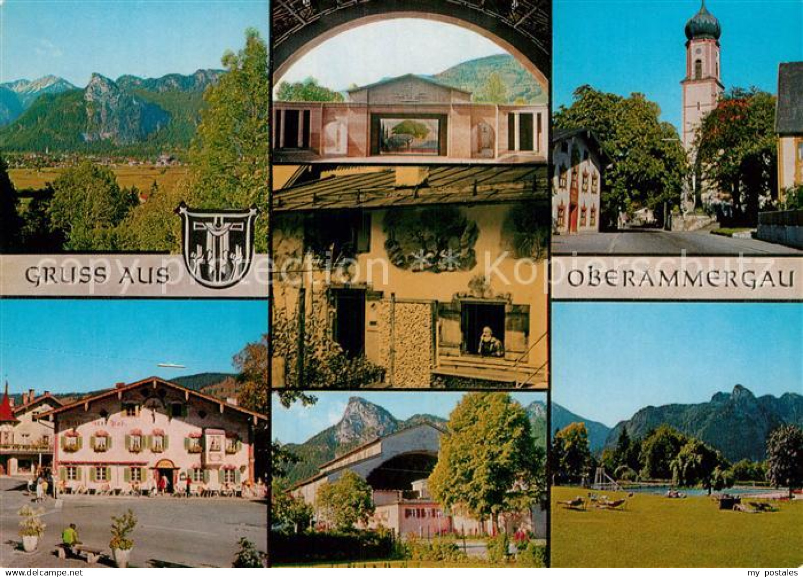 73026103 Oberammergau Ortsansichten Oberammergau