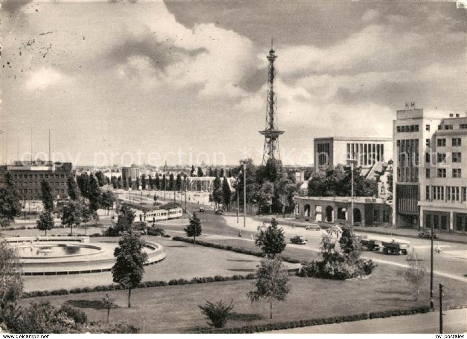 73029990 Charlottenburg Reichskanzlerplatz Funkturm Charlottenburg