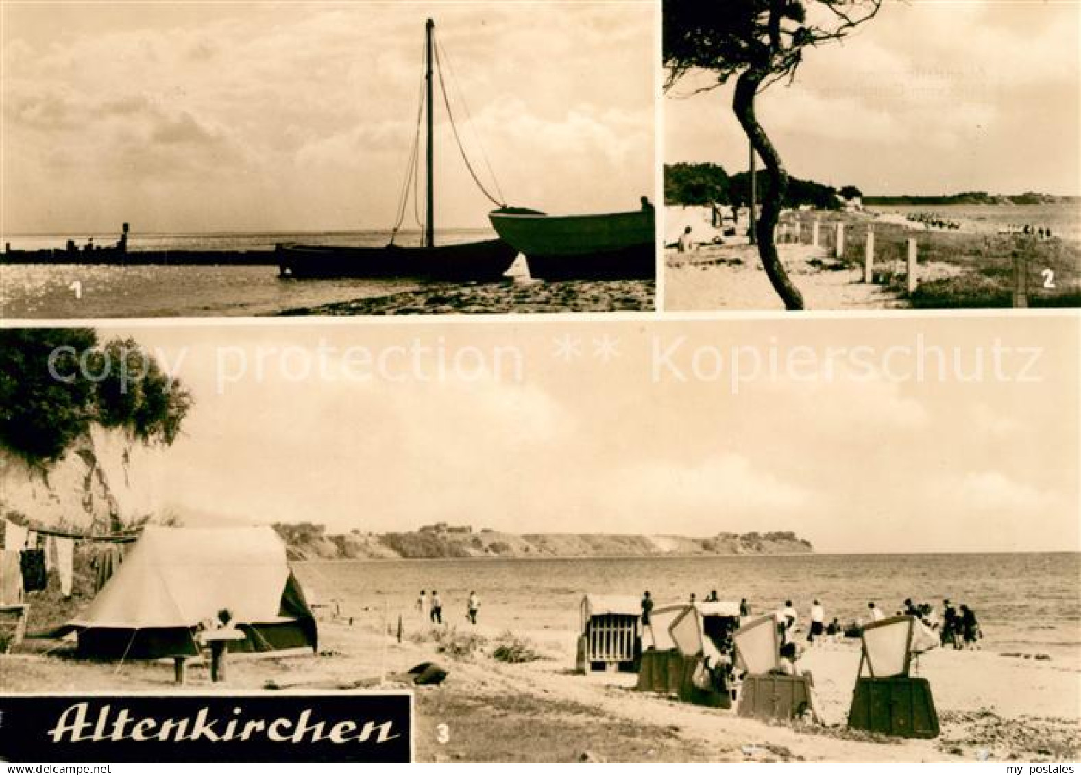 73032775 Altenkirchen Ruegen Hafen Strand Camping Altenkirchen