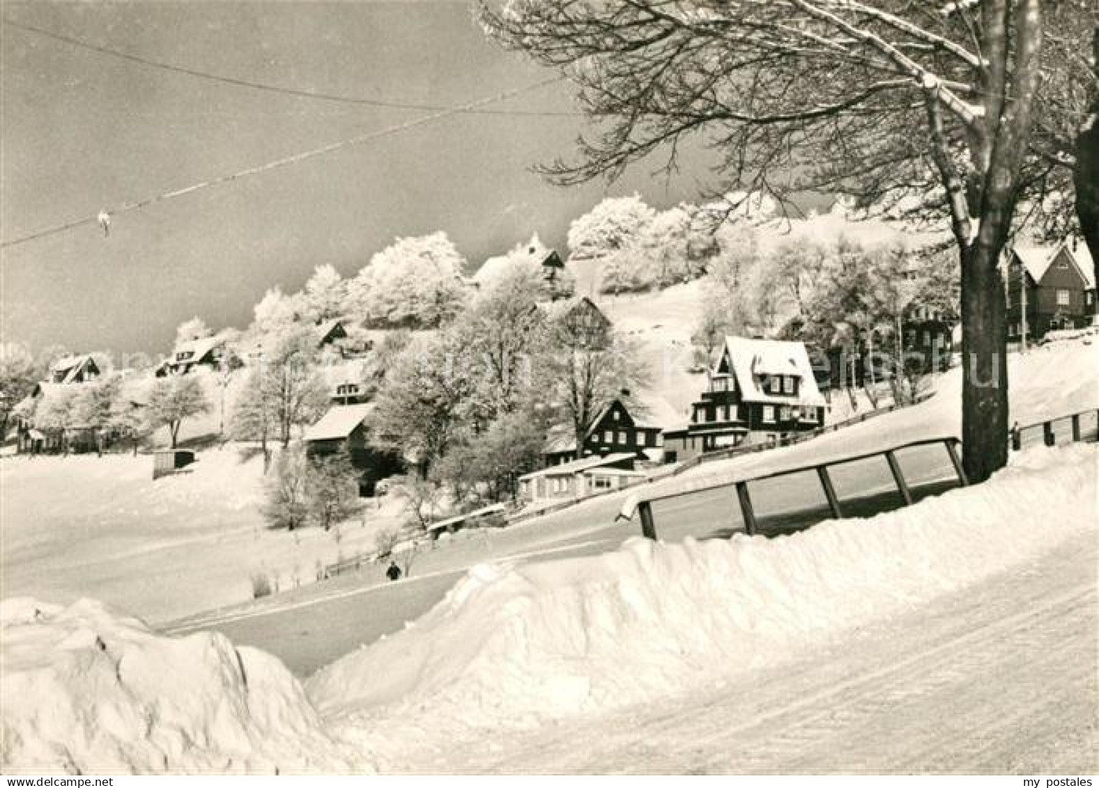 73036522 Klingenthal Vogtland Aschberg Winterlandschaft Klingenthal Vogtland