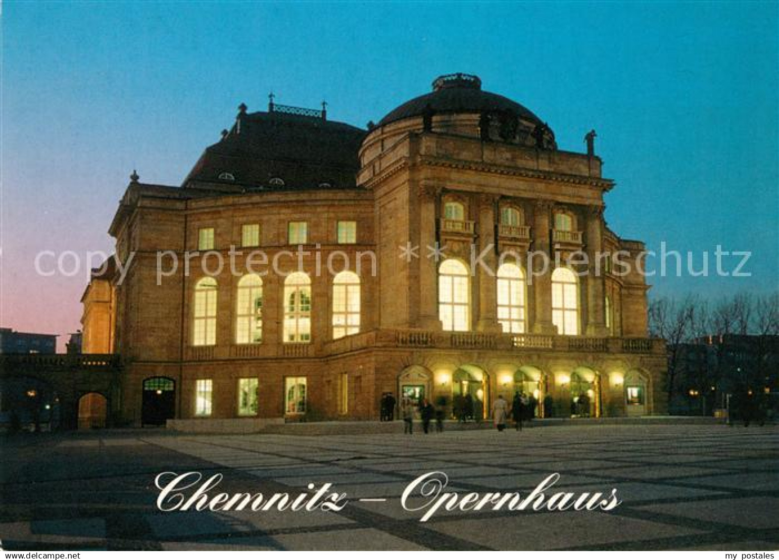 73039812 Chemnitz Opernhaus am Theaterplatz Chemnitz