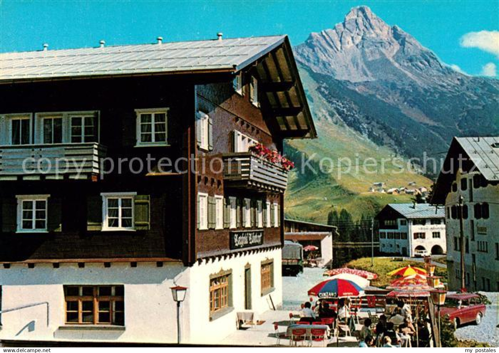 73041791 Warth Vorarlberg Restaurant Cafe Berghotel Biberkopf Warth