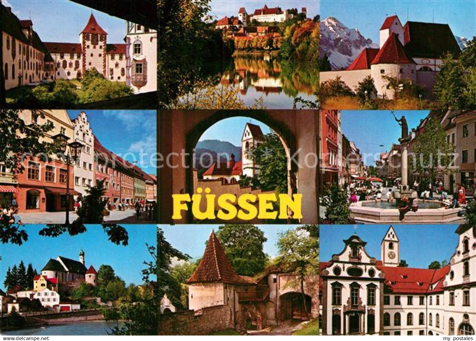 73042280 Fuessen Allgaeu Teilansichten Fuessen Allgaeu