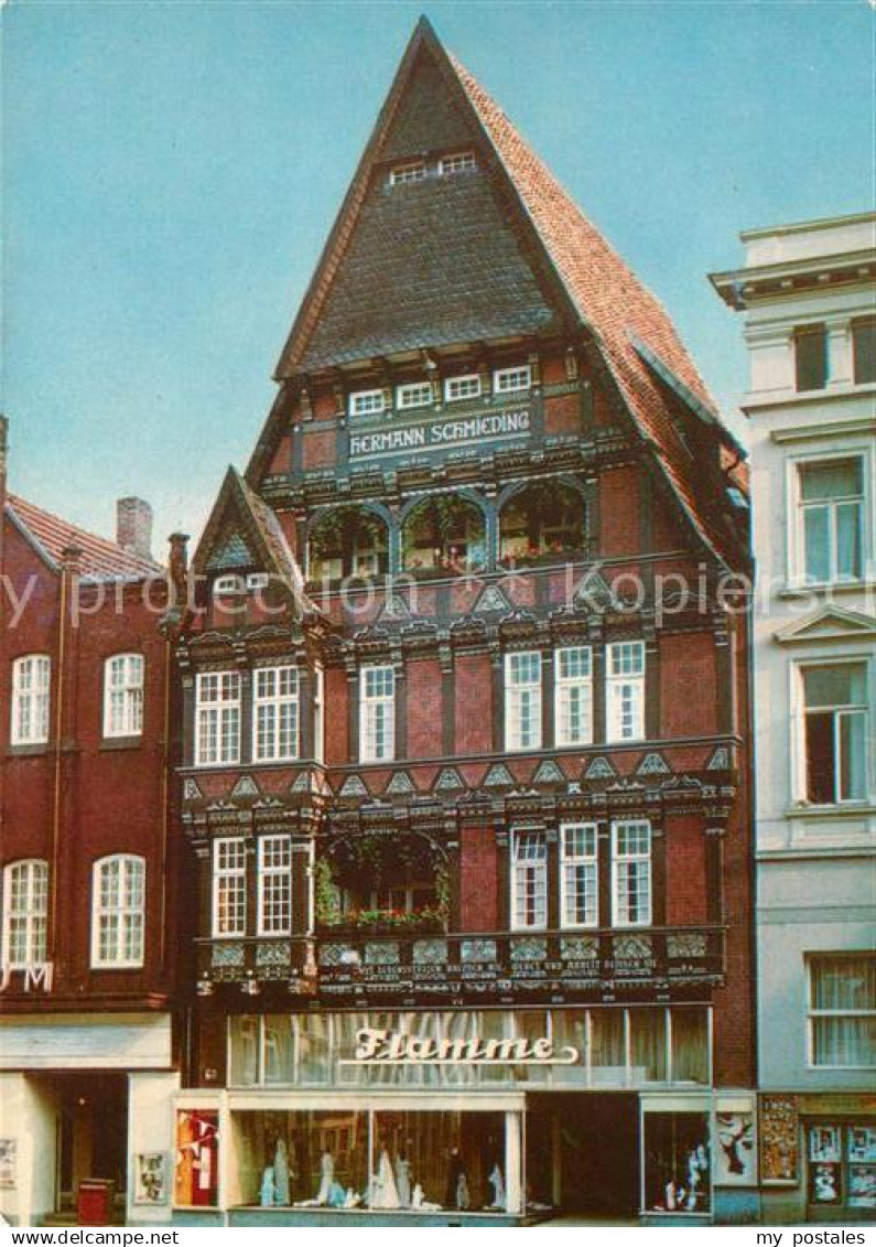 73043592 Minden Westfalen Haus Schmieding am Markt Historisches Gebaeude Minden