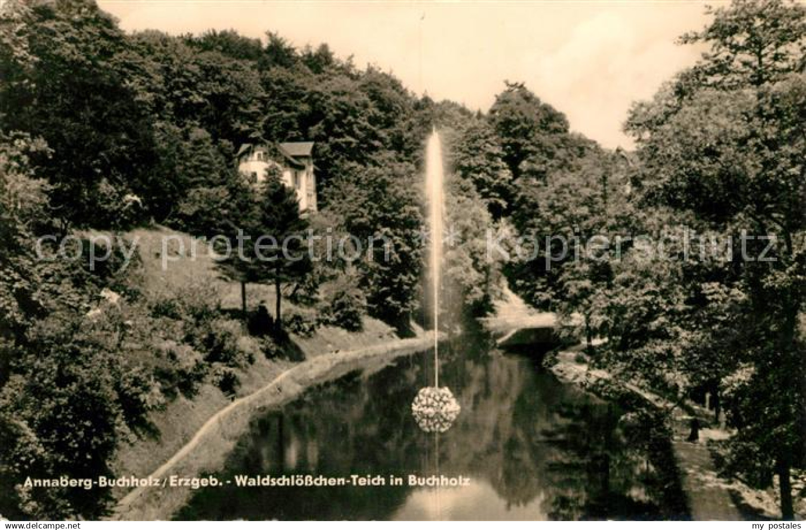 73044784 Annaberg-Buchholz Erzgebirge Walschloesschen-Teich  Annaberg-Buchholz