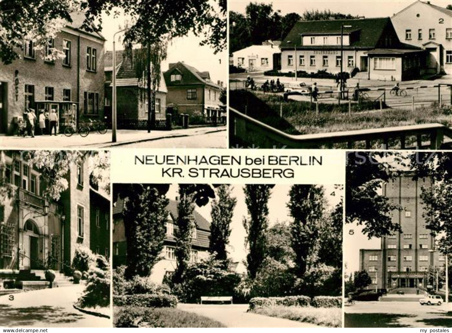 73046138 Neuenhagen Berlin Ernst Thaelmann Strasse Kulturhaus Krankenhaus Bahnho