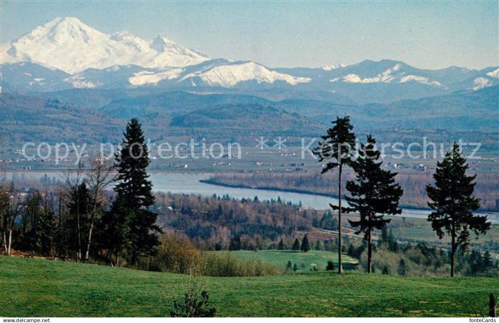 73059103 British Columbia Fraser Valley Panorama British Columbia