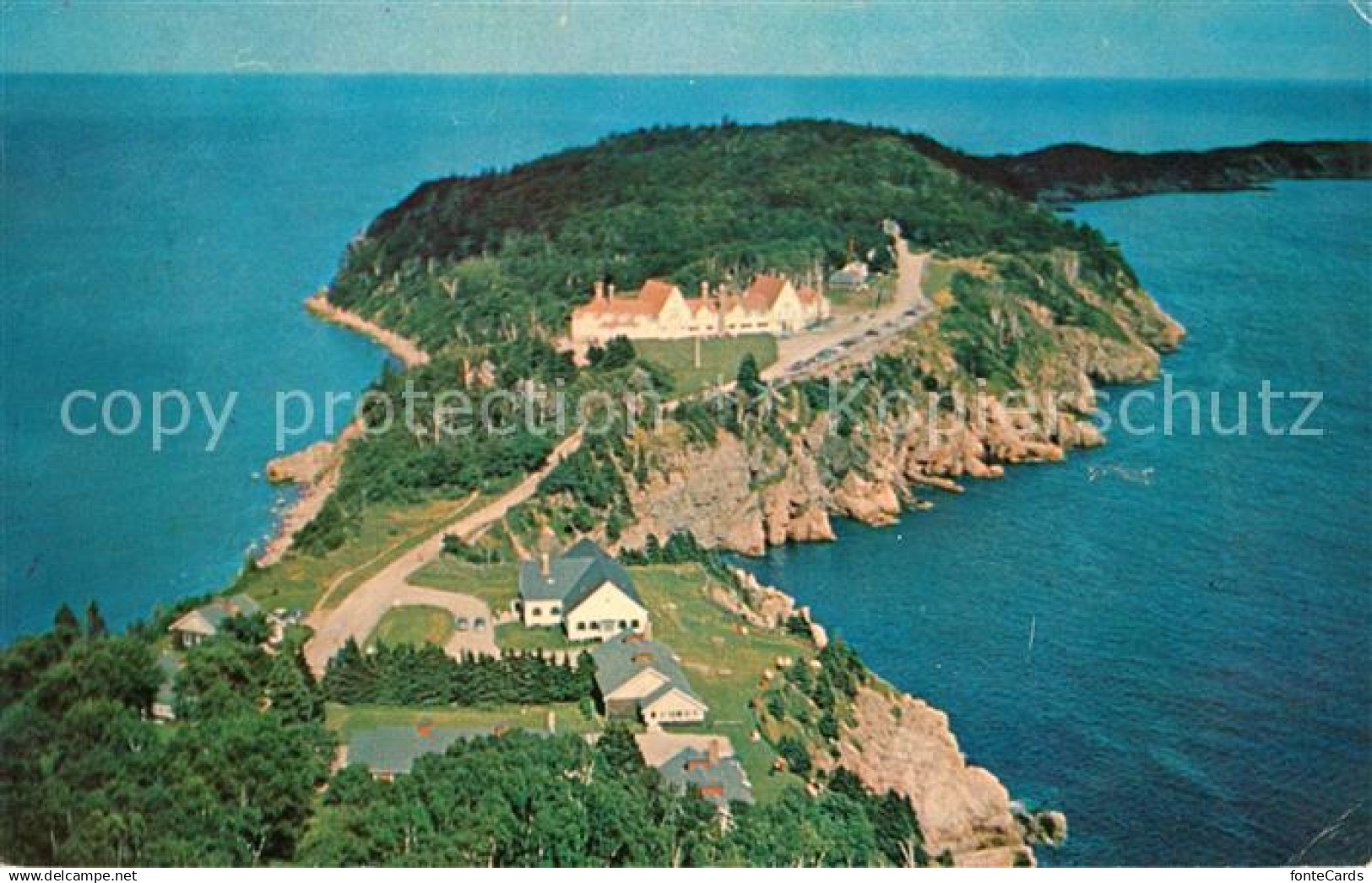 73061508 Cape Breton Aerial view of Keltic Lodge Cape Breton