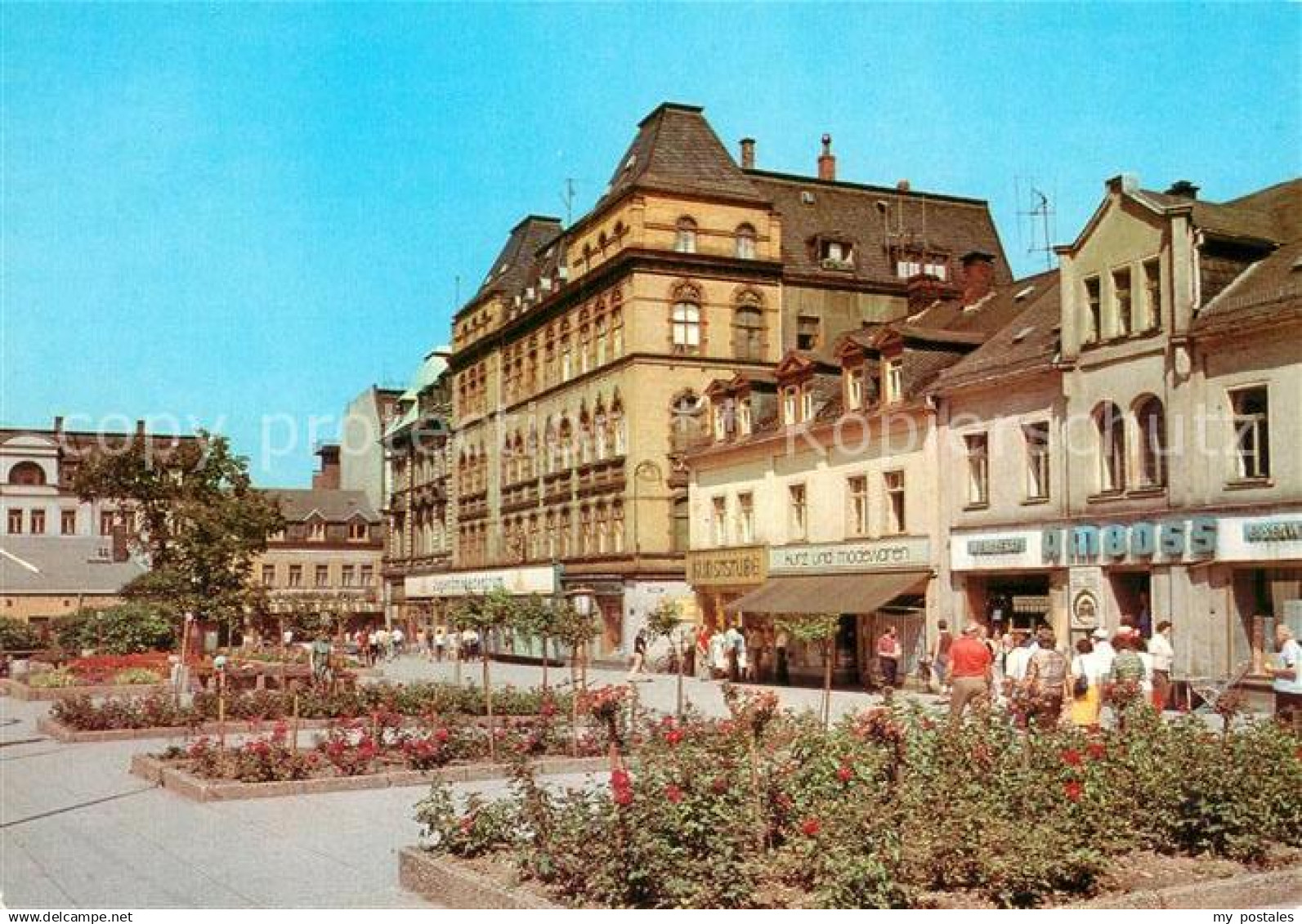 73066420 Aue Erzgebirge Altmarkt Innenstadt Aue Erzgebirge