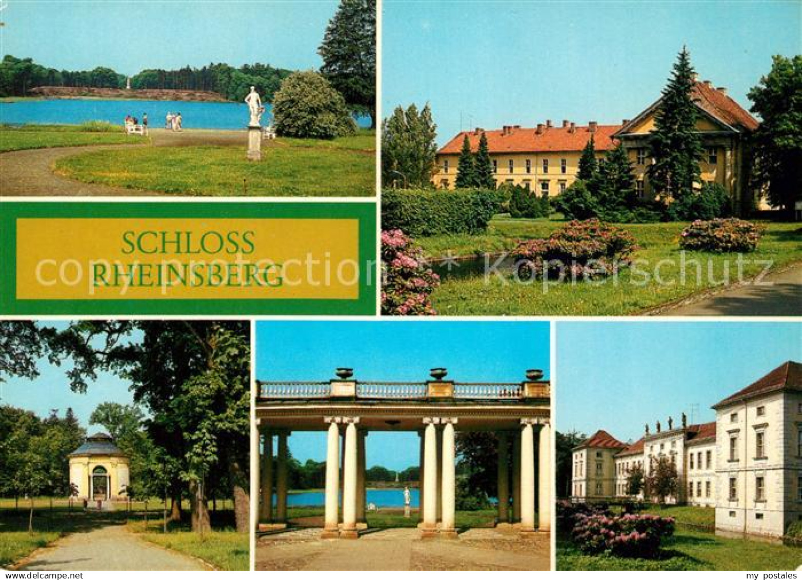 73066571 Rheinsberg Schloss Rheinsberg Grienericksee Kavaliershaus Pavillon Schl